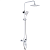 Душевая система ROSE R1336F белый/хром