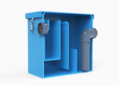 2. В разрезе (синий) без ВЗ