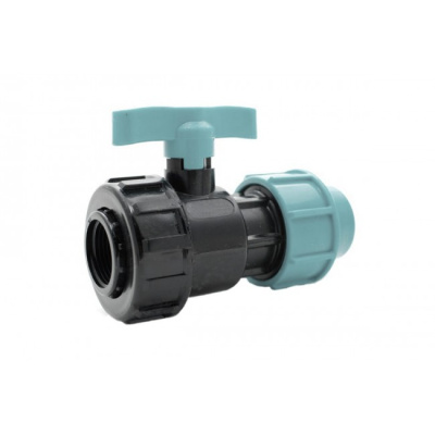 Кран ПЭ 25 х 1/2" с внутренней резьбой ITAL