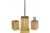 Стакан для зубных щеток Wood B4439-2