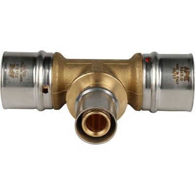 Тройник МП пресс 32х20х32 STOUT SFP-0005-322032