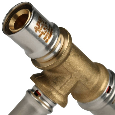 Тройник МП пресс 26х16х20 STOUT SFP-0005-261620
