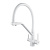 Смеситель SHEVANIK для кухни S968C белый с гибким изливом