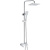 Душевая система ROSE R1436F белый/хром