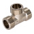 Тройник латунь 1/2" ННН CTM CRTM0012