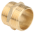 Ниппель латунь 3/4" GAPPO (170/10) G1204.05