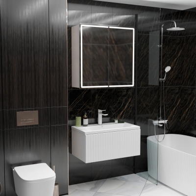 тумба подвесная вектор 80 4