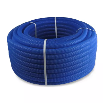 Шланг гофрированный защитный Дн 25 для трубы Дн 20 синий 50м РосТурПласт