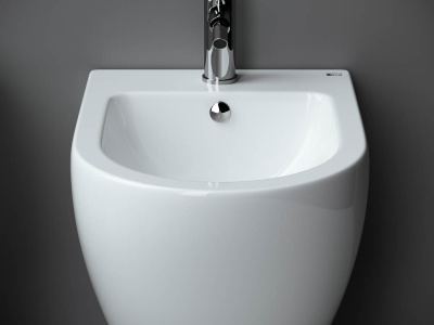 Биде METROPOL RIMLESS подвесное Ceramica Nova