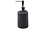 Дозатор для жидкого мыла керамика ПЛИССЕ черный матовый СЕ1610QА-LD