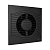 Вентилятор D100 SLIM 4С с обратным клапаном matt black DICITI