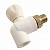 Кран PP-R шаровой угловой Дн 20х1/2" НР MeerPlast