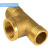 Тройник латунь 1/2" НВН SIS (100)