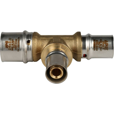 Тройник МП пресс 26х16х20 STOUT SFP-0005-261620