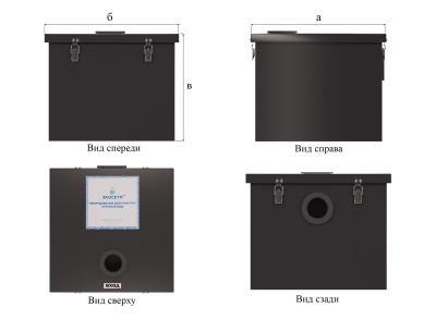 3. Виды и размеры без ВЗ