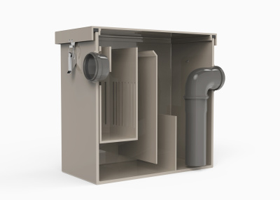 2. В разрезе (серый) без ВЗ