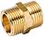 Ниппель латунь 3/8"
